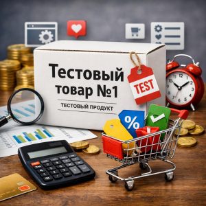 Тестовый товар - №1