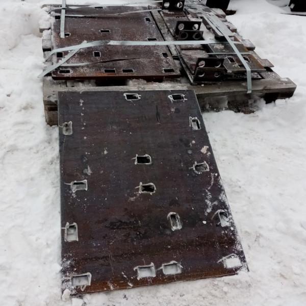 Плита мостик (лафет) к стрелочному переводу проект 2628 - новый