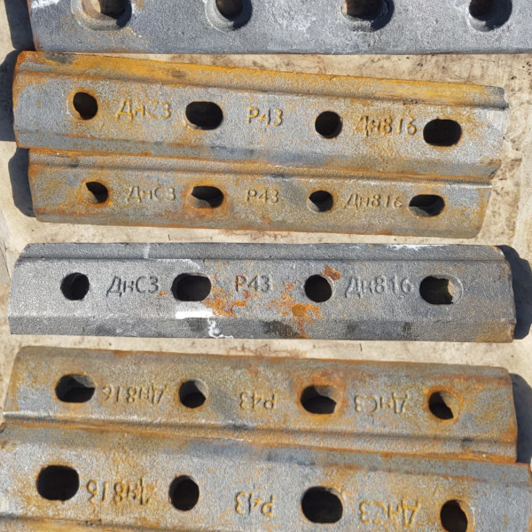 Накладка стыковая к рельсу типа Р43 - новая